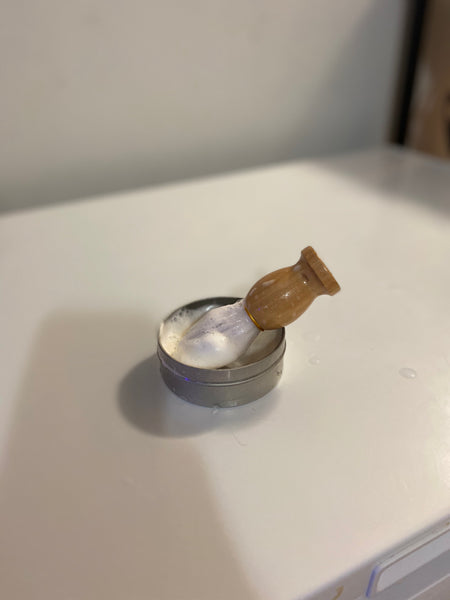 Bay Rum Vegan Shave Soap (Men's) 4 oz. Tin